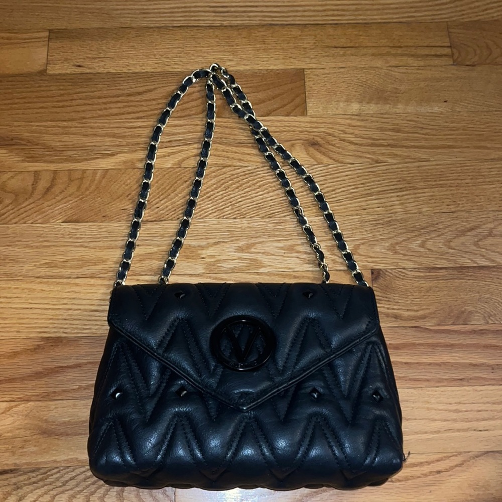 Black Valentino quilted bag!